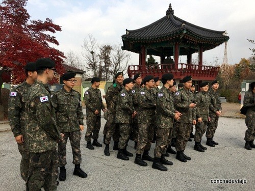 Soldados surcoreanos